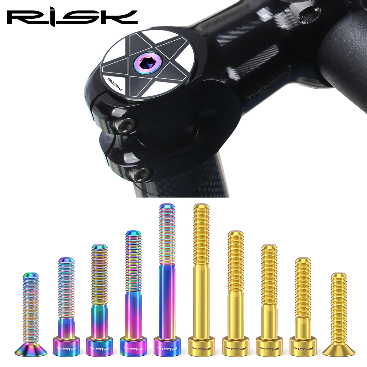 RISK 1pc Bicycle Titanium Allo - огляд і ціна Snapback Hat Flat