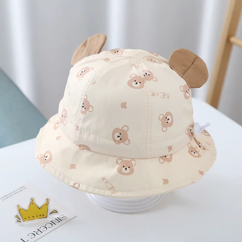 Spring 2026 New Cartoon Bear R - огляд і ціна Bucket Hat Cotton