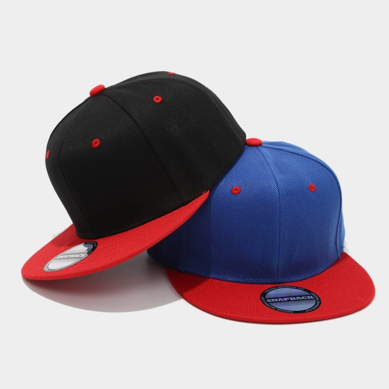 Two-Tone Color-Blocking Hip-Ho - огляд і ціна Snapback Hat Flat