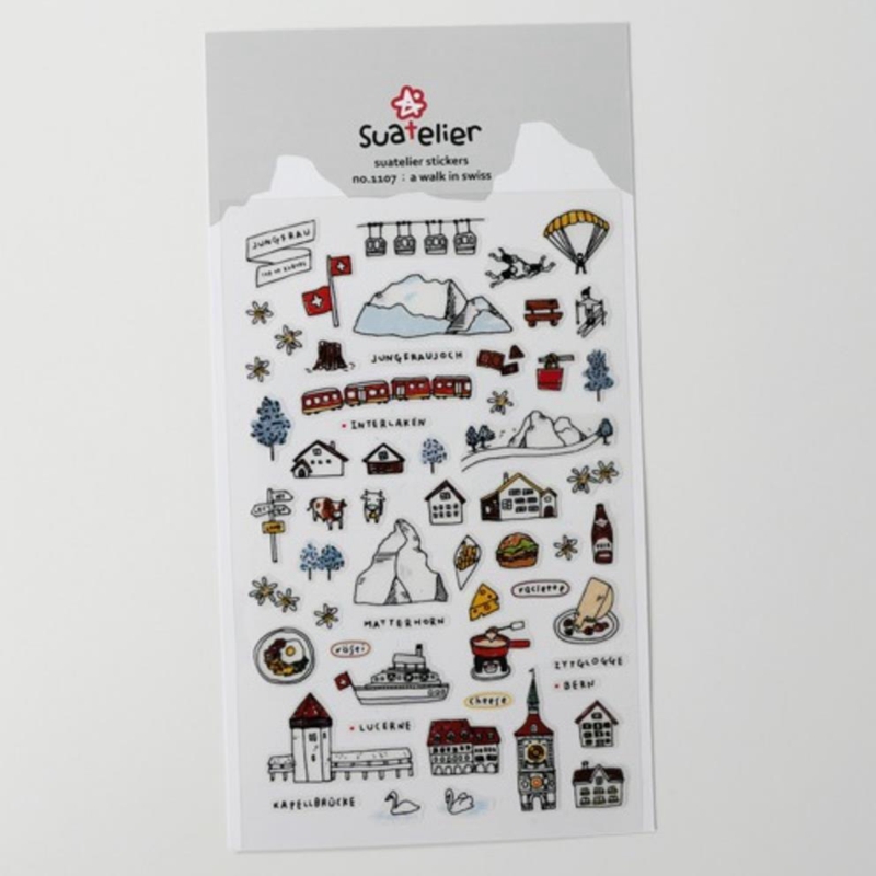 Suatelier Journal Stickers Wal - огляд і ціна Running Cap Lightweight