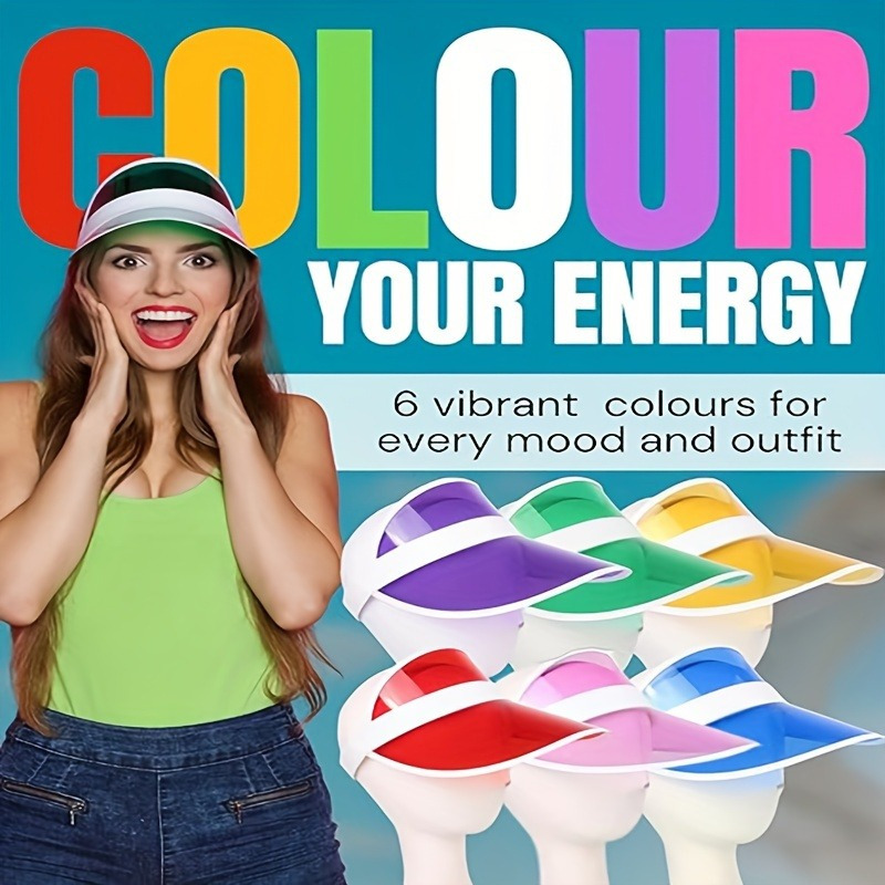 1PC Sun Visor Hat for Women, C - огляд і ціна Sun Hat Wide Brim