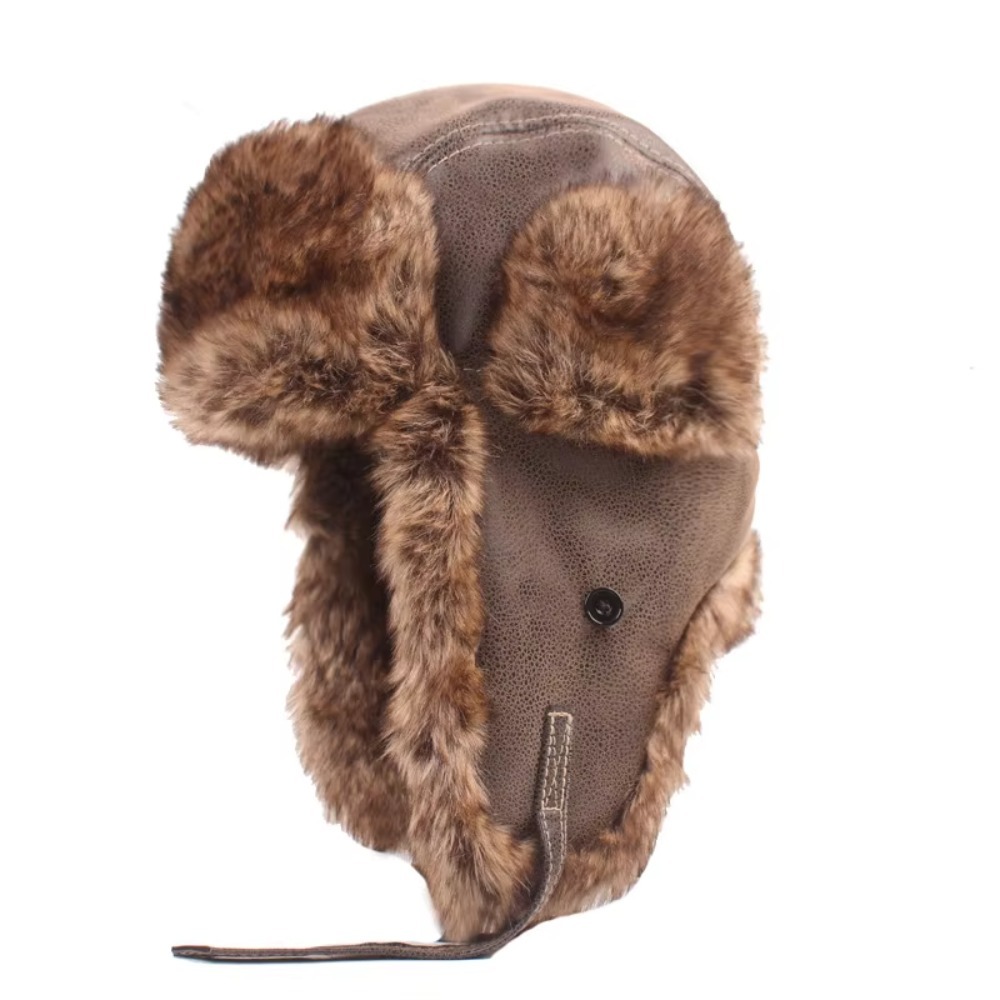 New Leather Winter Trapper Hat - огляд і ціна Trapper Hat Ear Flap