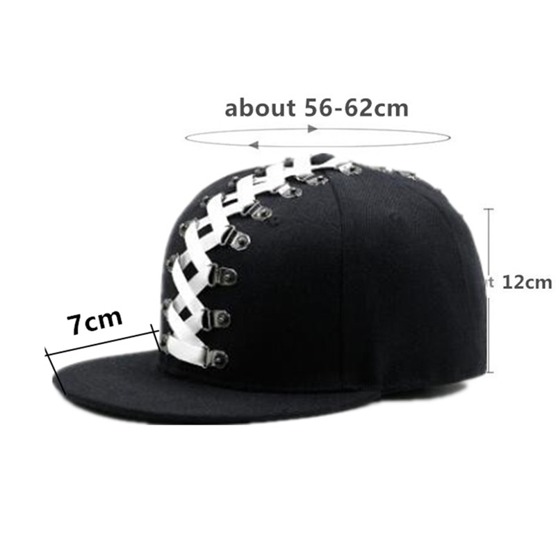 XdanqinX Novelty Punk Style Hi - огляд і ціна Snapback Hat Flat