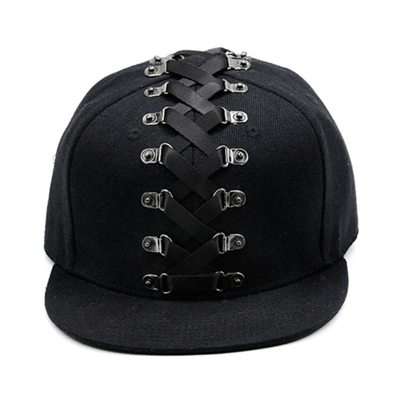 XdanqinX Novelty Punk Style Hi - огляд і ціна Snapback Hat Flat