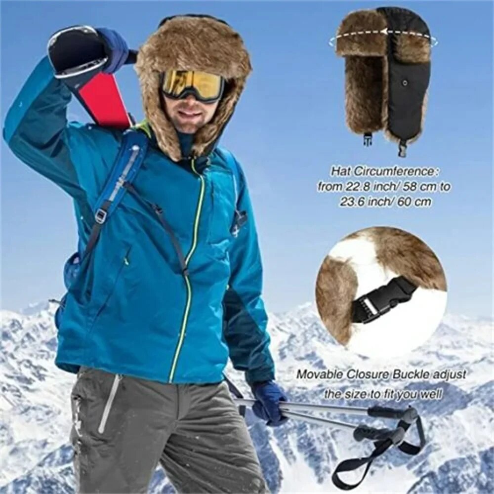 Men's Winter Trapper Aviator T - огляд і ціна Trapper Hat Ear Flap