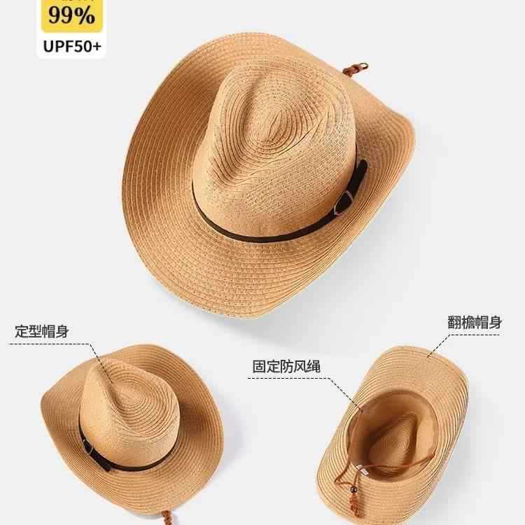 Summer Men Western Shapeable C - огляд і ціна Cowboy Hat Straw