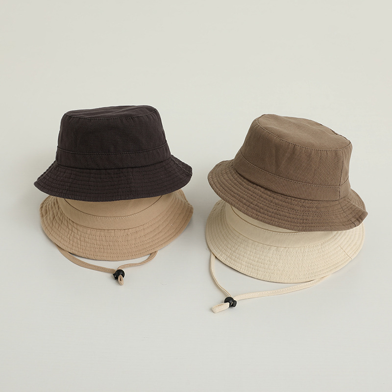 Solid Color Kids Bucket Hat Fa - огляд і ціна Bucket Hat Cotton
